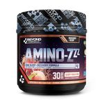 Beyond Yourself - Amino Zzz | The Ultimate Sleep & Recovery Elixir | Sleep Aid Complex with GABA, L-Theanine, Magnesium, Zinc, and Melatonin | 7.2g Vegan-Sourced EAAs for Muscle Repair | Zero Sugar, Zero Calories | Peach