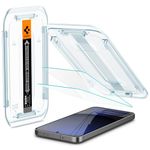 Spigen Glas.tR EZ Fit Tempered Glass Screen Protector for Samsung Galaxy S24 FE (2 Pack)