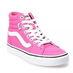 Vans Unisex Filmore Hi Canvas Lace up Style Fuchsia, Fuschia, 7 Women/5.5 Men