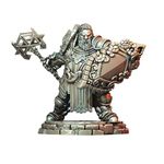 TYL Steelbreaker Warriors Gray 32mm Unpainted Miniature Fantasy Miniatures for War Gaming, RPG - Scale Figures, Detailed Tabletop Boardgame Accessories, Realistic 3D Miniature (D) (32mm)