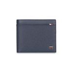 Tommy Hilfiger Loganville Men Leather Global Coin Wallet - Navy, No. of Card Slot - 4