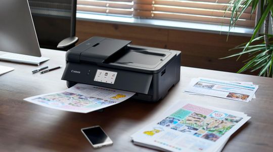 Canon PIXMA TS9550a Wireless A3 All-in-One Inkjet Photo Printer – Wi-Fi, ADF, Touchscreen