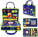 Gifts for 1 2 3 Year Old Girls, Toddlers Toys for 1 2 3 Year Old Boys Gifts Busy Board for 1 2 3 4 Year Old Boys Girls Montessori Toys for 12-18-24 Months Toddler Boys Girls Learning Activities Toy