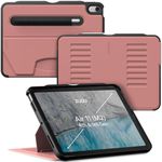 ZUGU CASE iPad Air 11 Case, Ultra-Thin Protective Case/Cover Designed for iPad Air 11" (6th Gen, 2024) / iPad Air 5 / iPad Air 4, 10.9-Inch (2022/2020) Magnetic Stand (Sleep/Wake Cover) - Desert Rose