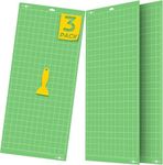 HTVRONT Standard Stickness Cutting Mat 12"x24", 3 Pack, Quilting & Crafting