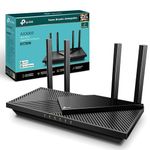 TP-Link Next-Gen Wi-Fi 6 AX3000 Mbps Gigabit Dual Band Wireless Router, OneMesh™ Supported, 1× USB 3.0 Port, Ideal for Gaming Xbox/PS4/Steam and 8K, Compatible with Alexa (Archer AX55)