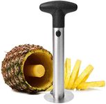 Stainless Steel Pineapple Peeler,YEESON 3 in 1 Pineapple Corer Peeler,Pineapple Corer and Slicer Tool,with Sharp Blade,Detachable Handle for Home and Kitchen