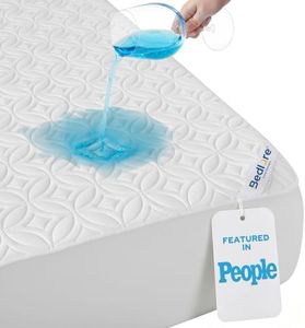 BEDLORE Waterproof Mattress Protector, California King Size Mattress Pad