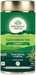 Organic India Tulsi Green Tea Classic - 100g Tin (Set of 3)