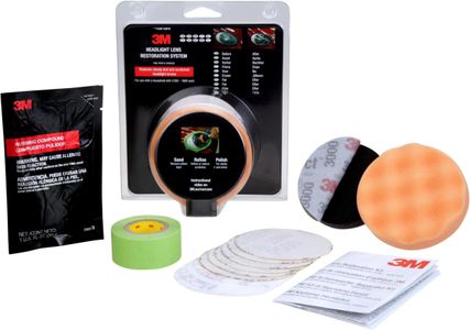3M Headlight Restoration Kit – Lens Cleaning & Polishing System