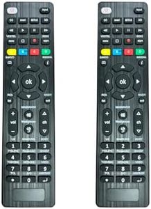 Paquete de 2:Universal TV Remote Control is Suitable for LED Smart TVS of LG,Samsung,Sony,Philips,Panasonic,Sharp,Toshiba,Hitachi,VIZIO,TCL,JVC,Hisense and Other Brands