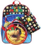 BIOWORLD Super Mario Brothers 5-Piece Backpack & Lunchbox Set