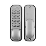 Asec SML AS2300 Digital Lock, Chrome, One Size