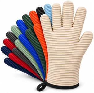 Stripes Gloves - Cream