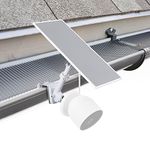 Wasserstein Gutter Mount for Google Nest Cam (Battery) & Solar Panel (Camera & Solar Panel NOT Included)