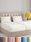 Split King Size 5 Piece Sheet Set -