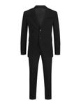 Jack & Jones Men's Jprblafranco Business Suit Pants Set, Black, 48 EU/38R UK