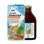 SALUS Kindervital Liquid Multivitamin for Kids (500ml) - Children’’s Liquid Multivitamin Promotes Health and Well-Being - Multivitamin for Kids Liquid Formula for Easy Administration - Kids Multivitamins Liquid.