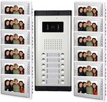 AMOCAM 12 Units Apartment Intercom 