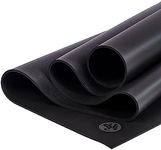 Manduka GRP Adapt Yoga Mat - 5mm Thick Travel Mat Made from Natural Tree Rubber, Superior Catch Grip, Dense Cushioning for Support and Stability in Yoga, Pilates, and all Fitness, 71 inches, Black