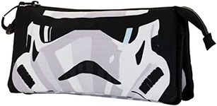 Star Wars Trooper-ECO Triple Pencil Case, Grey, Grey, ECO Triple Pencil Case Trooper