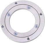 Heavy Duty Aluminium Alloy Rotating Bearing Turntable Round Dining Table Smooth Swivel Plate (Size : 4inch)