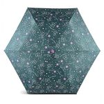 RADLEY London Mini Telescope Umbrella Catch a Falling Star in Verdigris Green