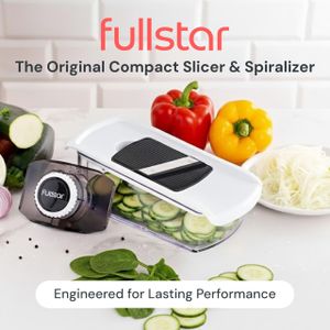 Fullstar 6-in-1 Mandoline Slicer – Adjustable Vegetable Cutter