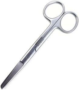 Medical Surgical Nursing Dressing Scissor - Suture Dental Vet Tissue First Aid- Surgical Dissection Scissor 5.5" (Dressing Sharp/Blunt)