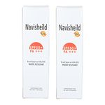 NAVISHEILD UV SPF 50+ PA +++ - 100 GMS (2PC)