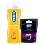 Durex Play Massage 2in1 Sensual - 200 ml & Play Vibrations Massager Ring