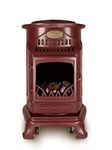 Calor Provence 3kw Portable Flueless Gas Stove Heater (Burgundy Red)