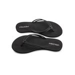 Volcom Women's Forever and Ever Flip Flop Sandal, Black Out - New, 10