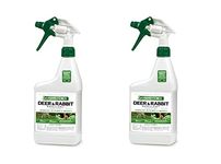 Liquid Fence 112 1 Quart Ready-to-Use Deer & Rabbit Repellent (Pack of 2)