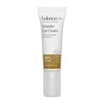 Balance Me Wonder Eye Cream Travel Size – 100% Natural Vegan Anti-Ageing Cream Eye Gel - Hyaluronic Acid Hydrates & Reduces Dark Circles & Puffiness – For All Skin Types - Made In Uk – 7ml