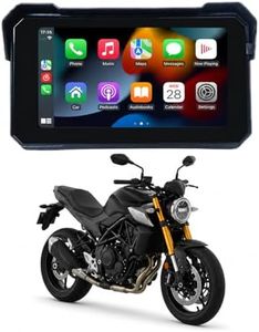 Alien 5 inch Bike Navigation Screen with GPS | Waterproof Smart Display for Motorcycles | Bluetooth Connectivity | Turn-by-Turn Navigation | Anti-Glare Screen Very usefull for Bikers & Riders