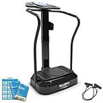 Bluefin Fitness Vibration Plate | Pro Model | Upgraded Design With Silent Motors | Comes with Built in Speakers