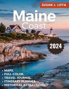 Maine Coast Travel guide (Full-Color): An updated guide exploring its historical attractions, seaside towns, maps, and top destinations along the region.