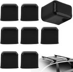 Mission Automotive [8-Pack] EC1 Caps fit Thule Load Bars - Roof Rack End Caps fit Thule Square Bar - UV Resistant, Cap Replacement for Thule Square Bar End Caps