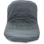 Waterproof Deluxe Riding Lawn Mower Seat Cover, Medium, Black