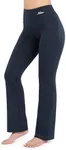 Nirlon Straight Leg Yoga Pants - Straight Leg Yoga Pants for Women Breathable Leggings for Women for Yoga Regular & Plus Size Pants for Women Yoga Work Pants for Women (M 28" Inseam, Graphite)