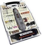 Terratek Corded Rotary Tool 234Pc Accessory Set, 135W Variable Speed 8000-33000RPM, Ideal for DIY Projects, Woodwork, Hobby Craft & Dremel Multi Tool Compatible with Carry Case Included