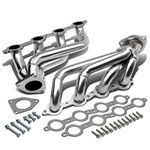 Exhaust Header Manifold for Chevy Silverado 1500 2500HD 3500HD 5.3L 6.0L 6.6L T304 Stainless Steel with Bolts