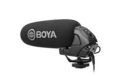 Boya BY-BM3030 – On-Camera Video Shotgun Microphone, Designed for DSLR, Mirrorless and Video Cameras