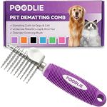 Poodle Dematting Fur Rake Comb Brus