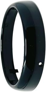 Generic Unity U-8173-0002 Front Ring Round Lens Bezel for S04 Spotlight Head 6"" Black
