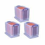 Really Useful Box 19 Litre Plus 10 Files Pack of 3