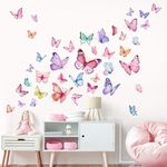 wondever Watercolor Butterfly Wall 