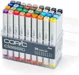 Copic Classic Marker Set, 36-Piece 