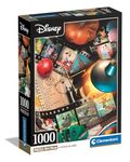 Clementoni 39810 Disney Jigsaw Classic Movies 1000 Pieces-Puzzle for Adults 14-99 Years, Poster Included, Gift for Men/Women, Made in Italy, Multicolor